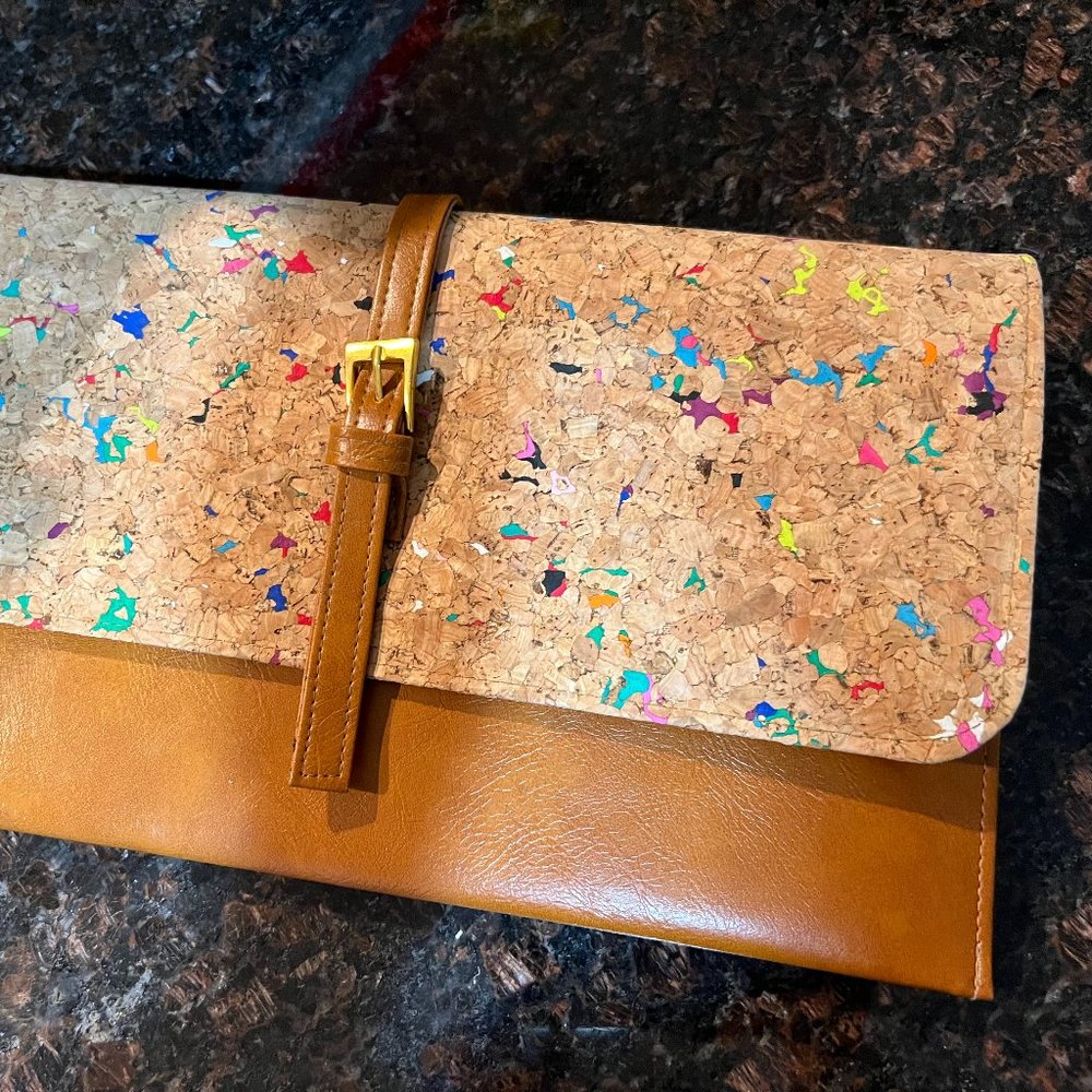 Reclaimed Cork Purse